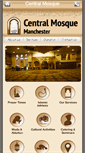 Mobile Screenshot of manchestermosque.org